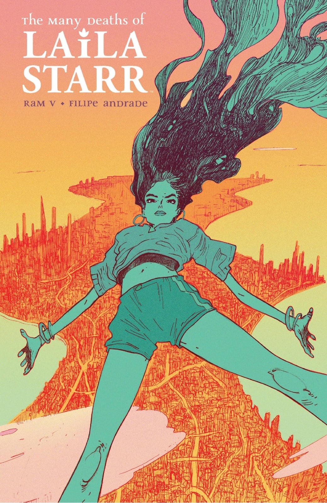 The Many Deaths of Laila Starr - Cover