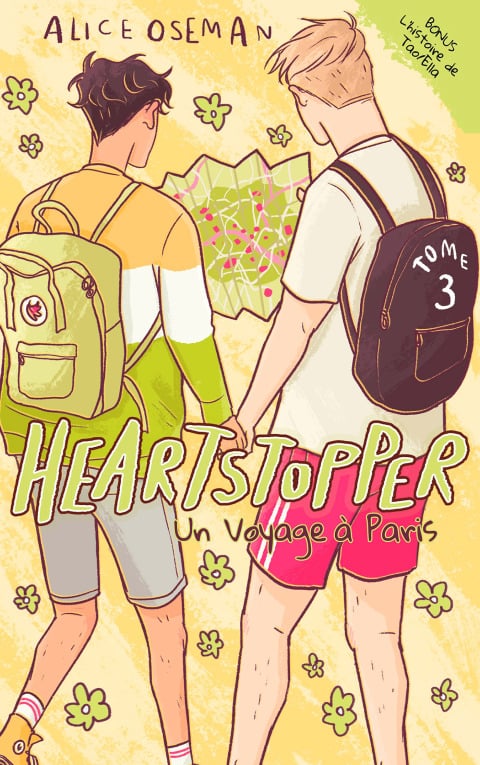 Heartstopper - Tome 3 - Un voyage à Paris - Cover