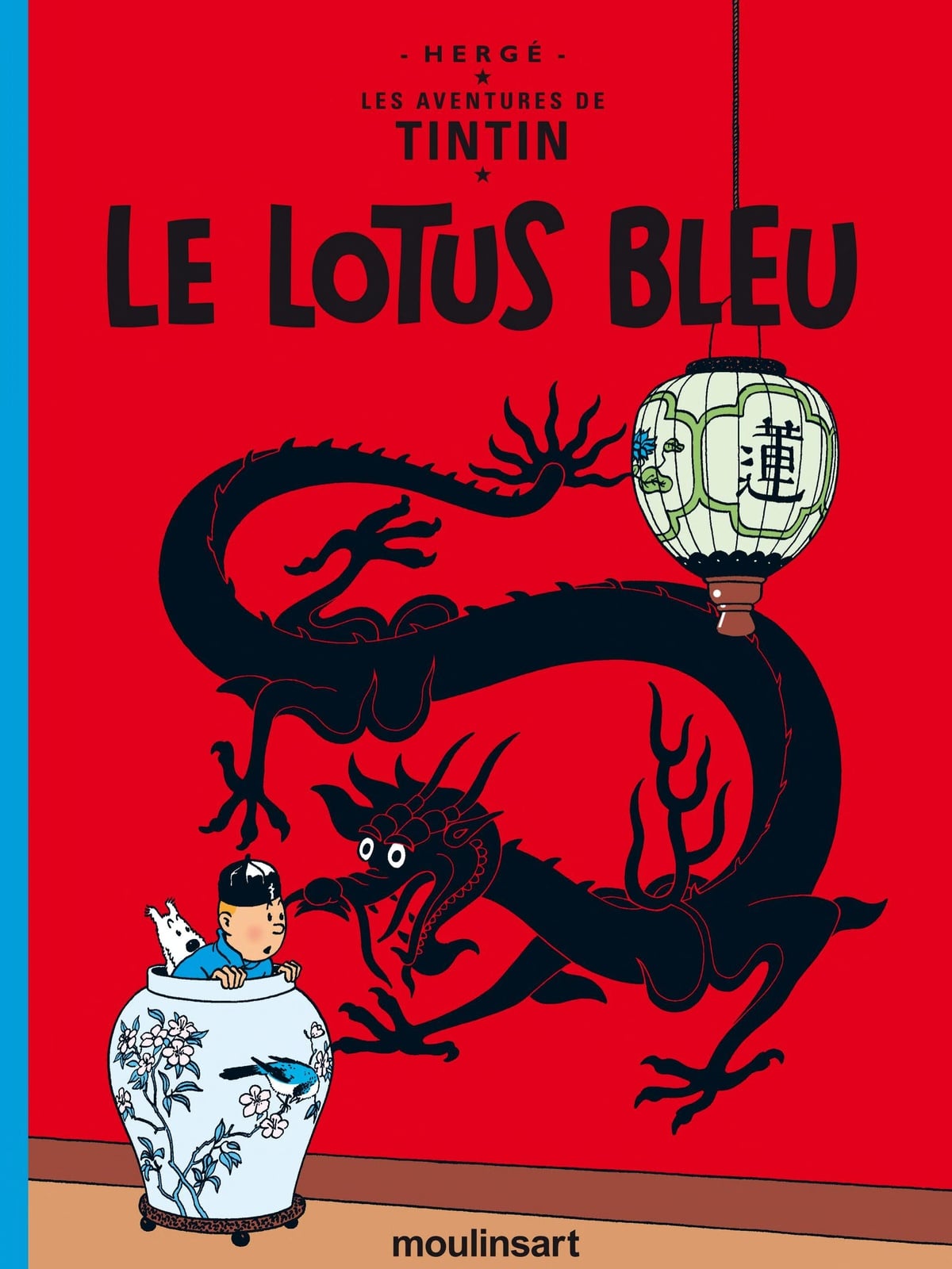 Le Lotus bleu - Cover