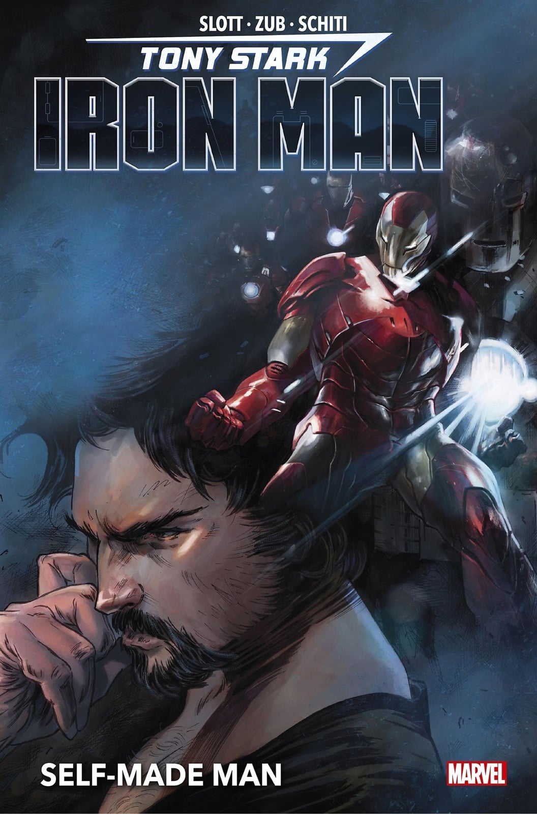Tony Stark: Iron Man (2018) T01 - Cover
