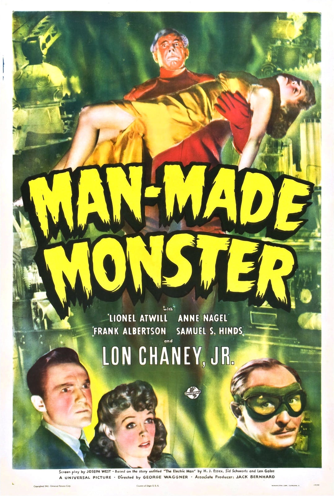 Man Made Monster - Cover