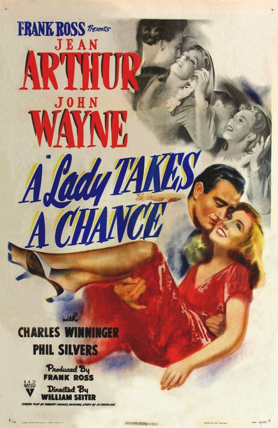 A Lady Takes a Chance - Cover