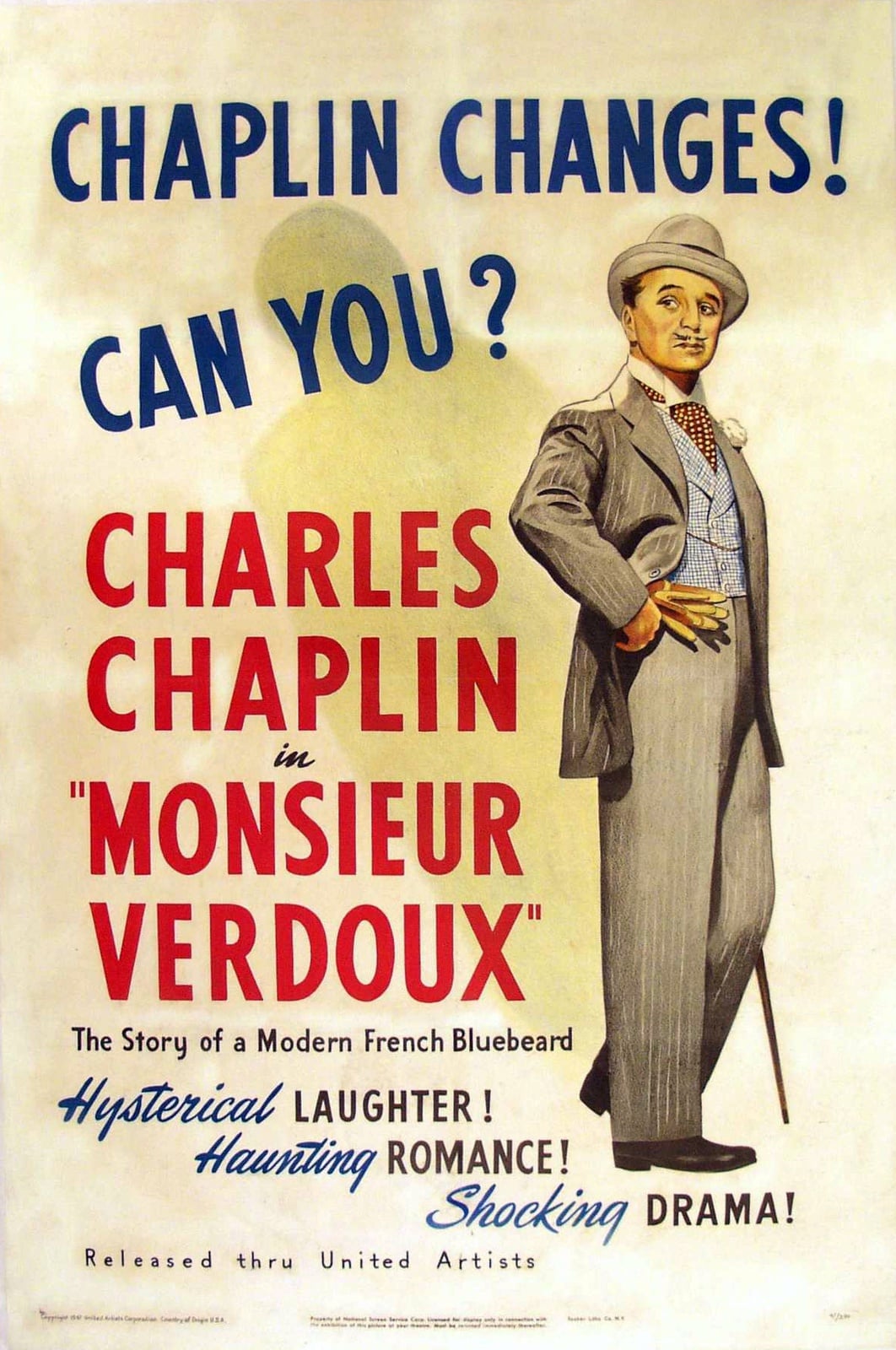 Monsieur Verdoux - Cover