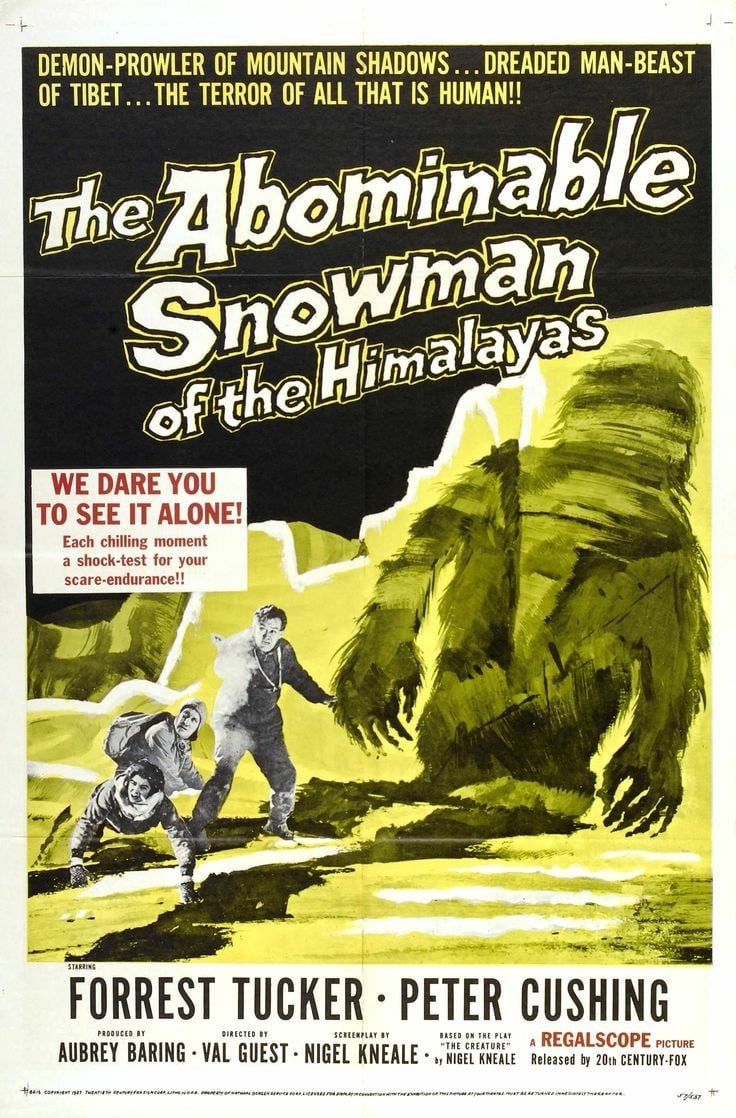 The Abominable Snowman - Cover