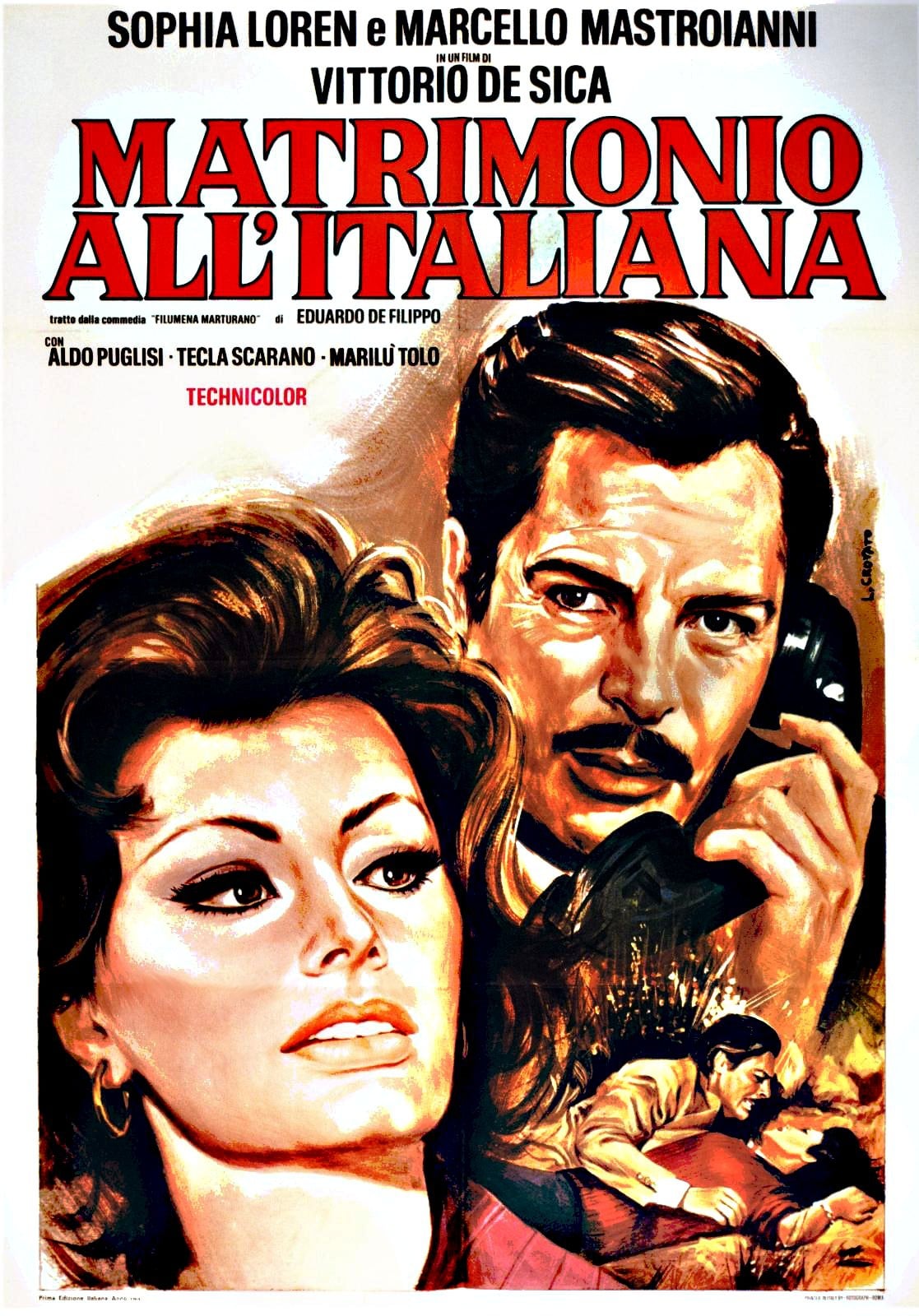 Marriage Italian Style - Cover