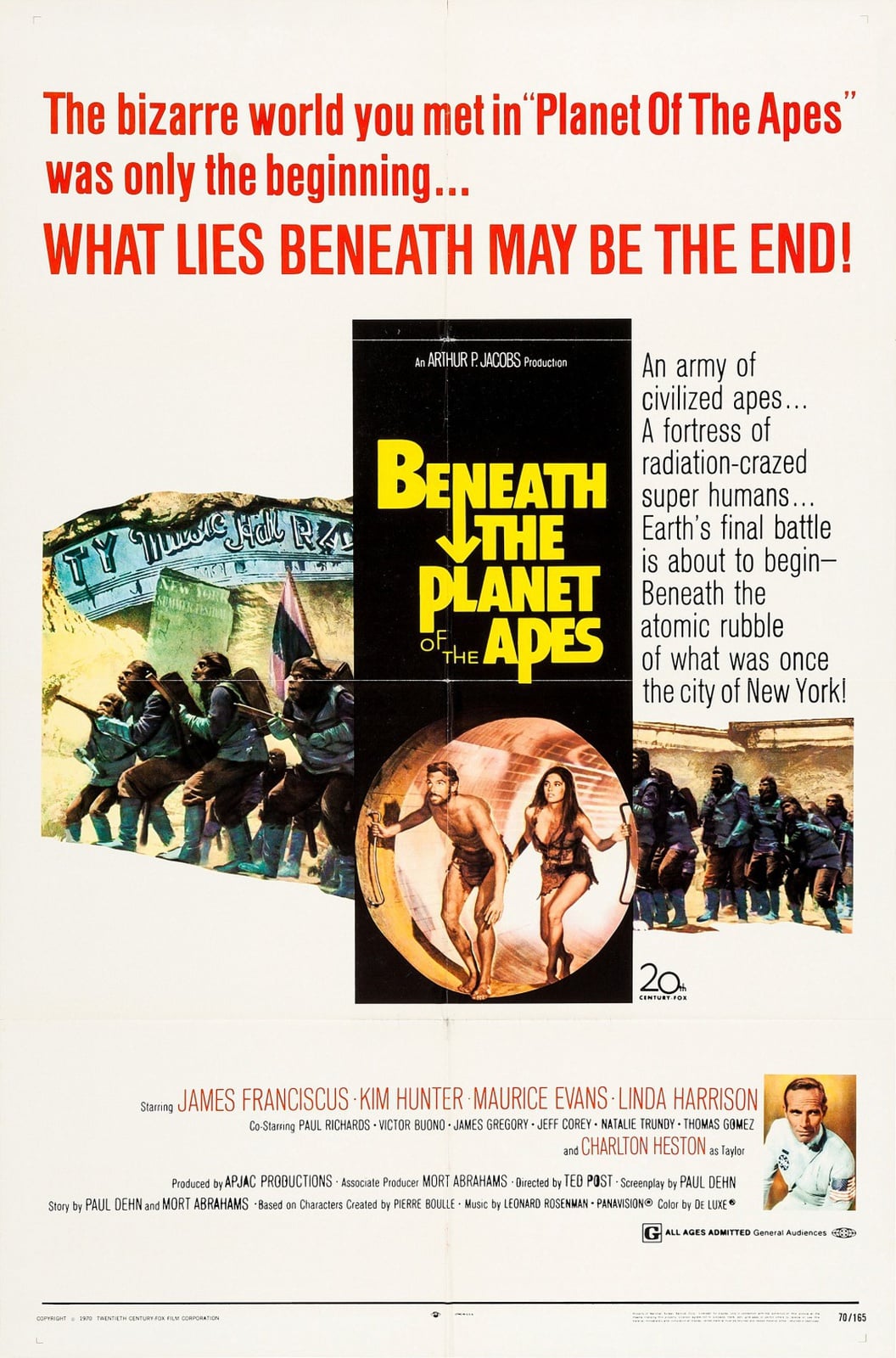 Beneath the Planet of the Apes - Cover