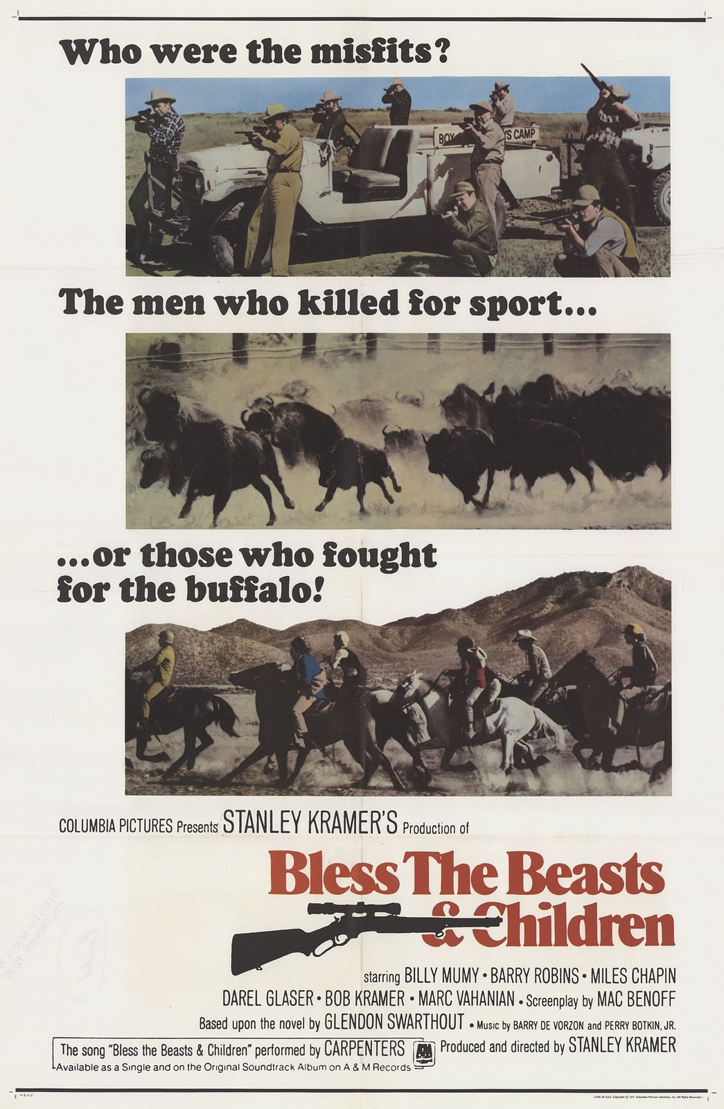 Bless the Beasts & Children - Cover