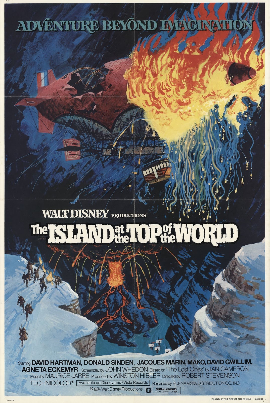 The Island at the Top of the World - Cover