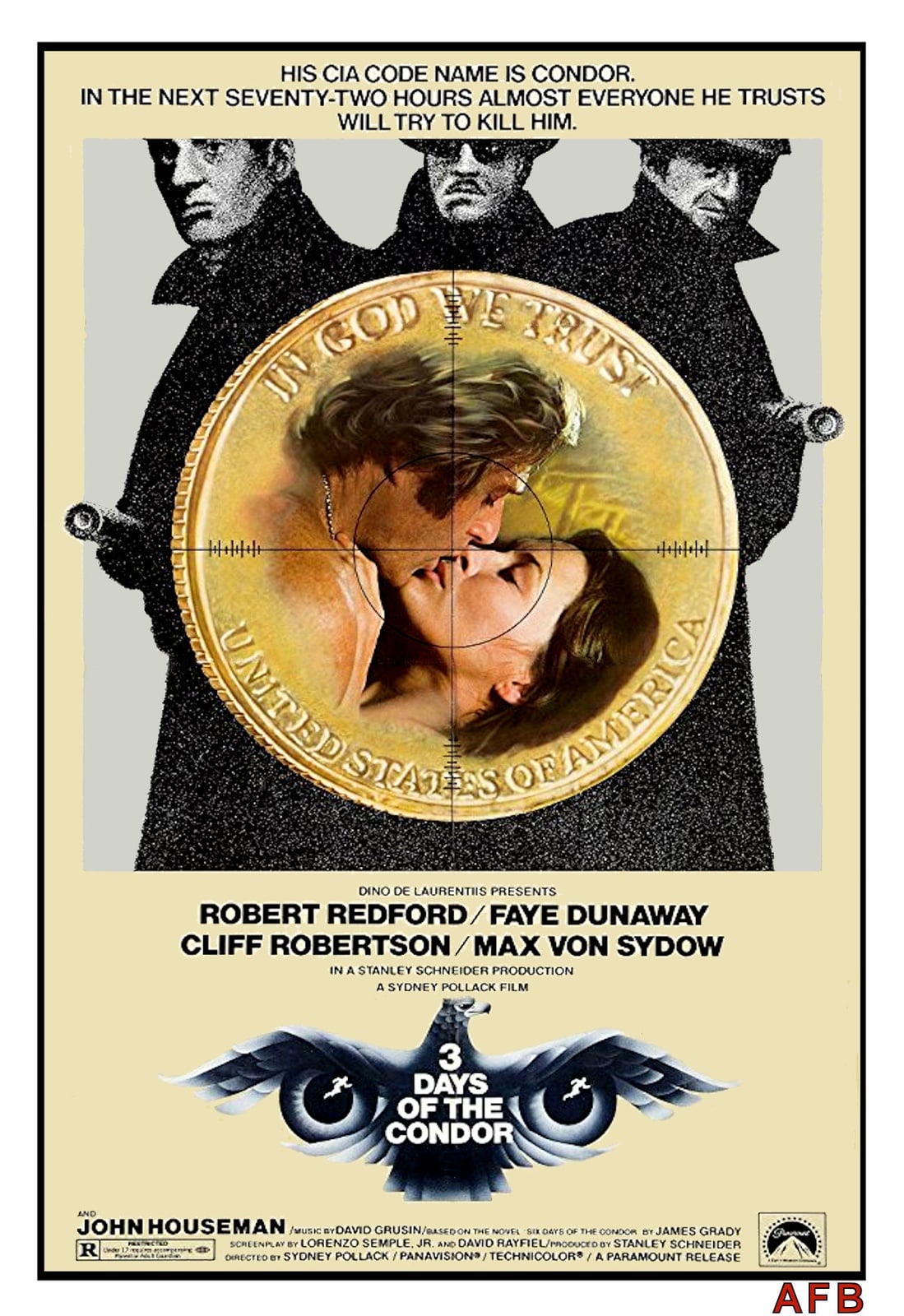 Three Days of the Condor - Cover