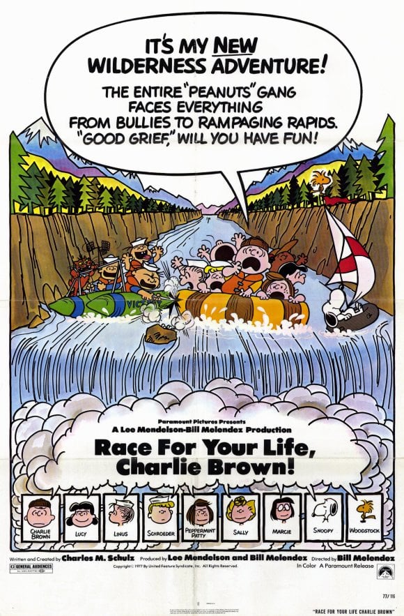 Race for Your Life, Charlie Brown - Cover