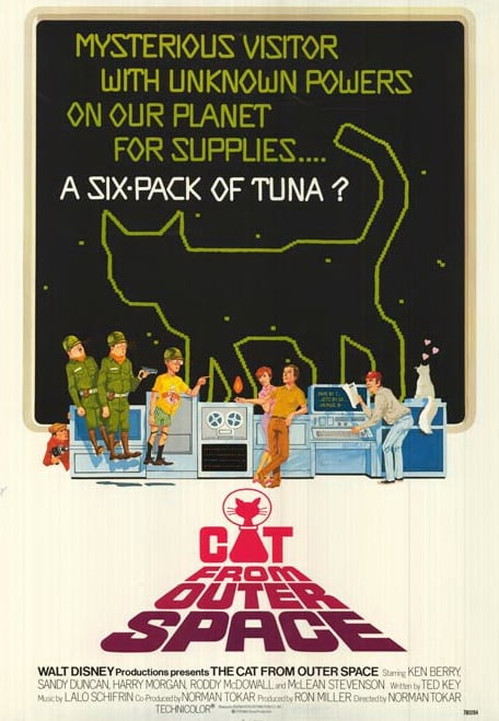 The Cat from Outer Space - Cover