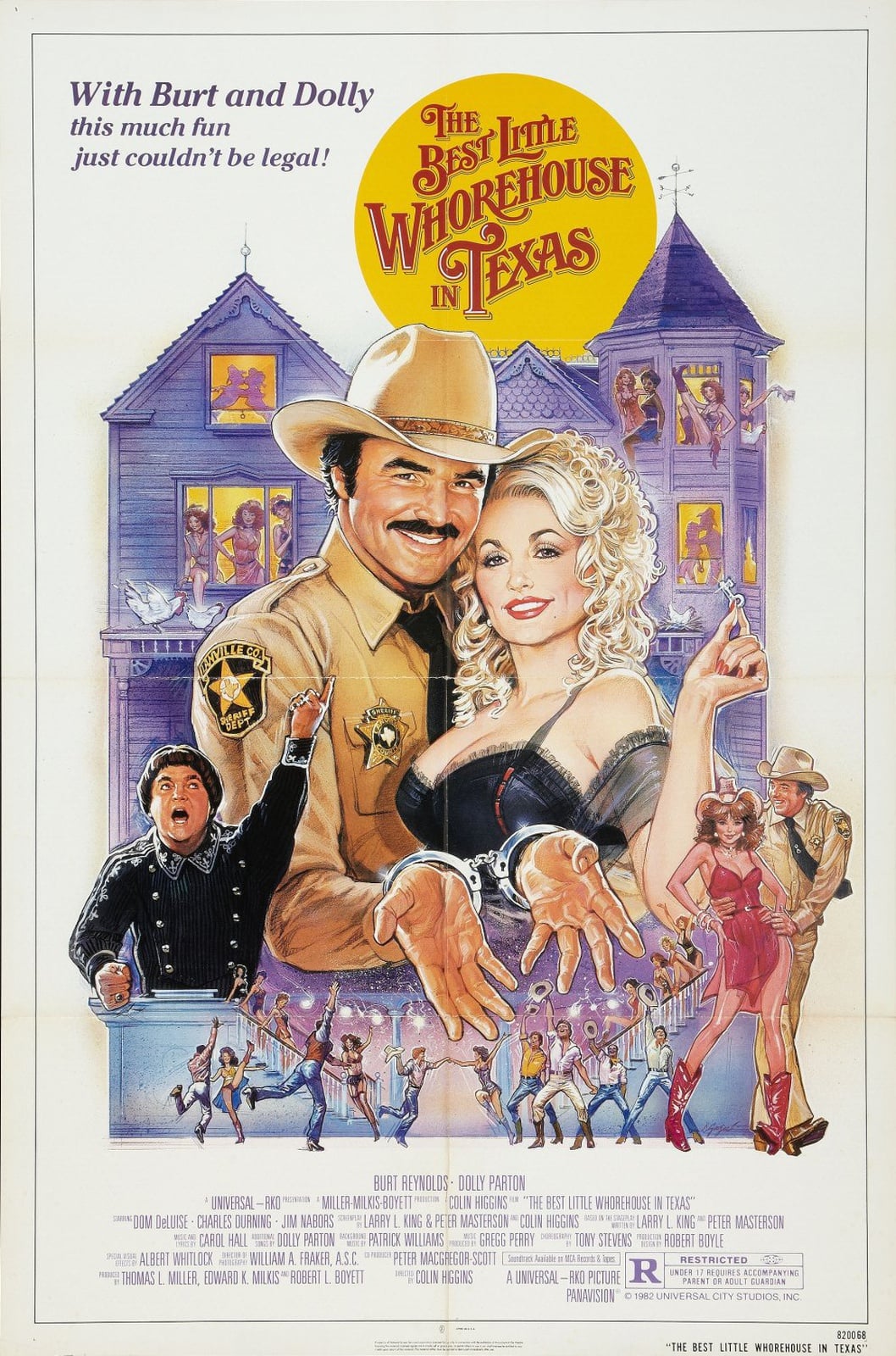 The Best Little Whorehouse in Texas - Cover