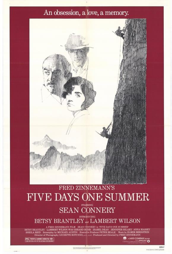 Five Days One Summer - Cover