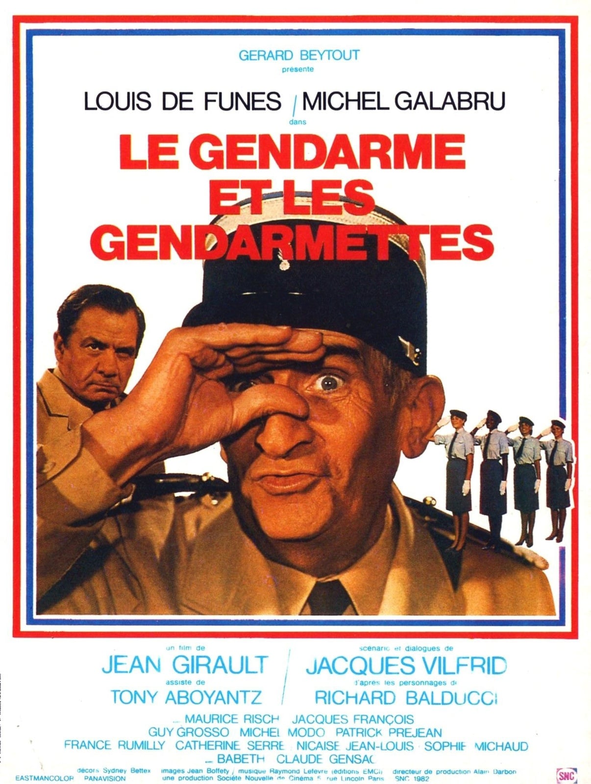 The Gendarme and the Gendarmettes - Cover