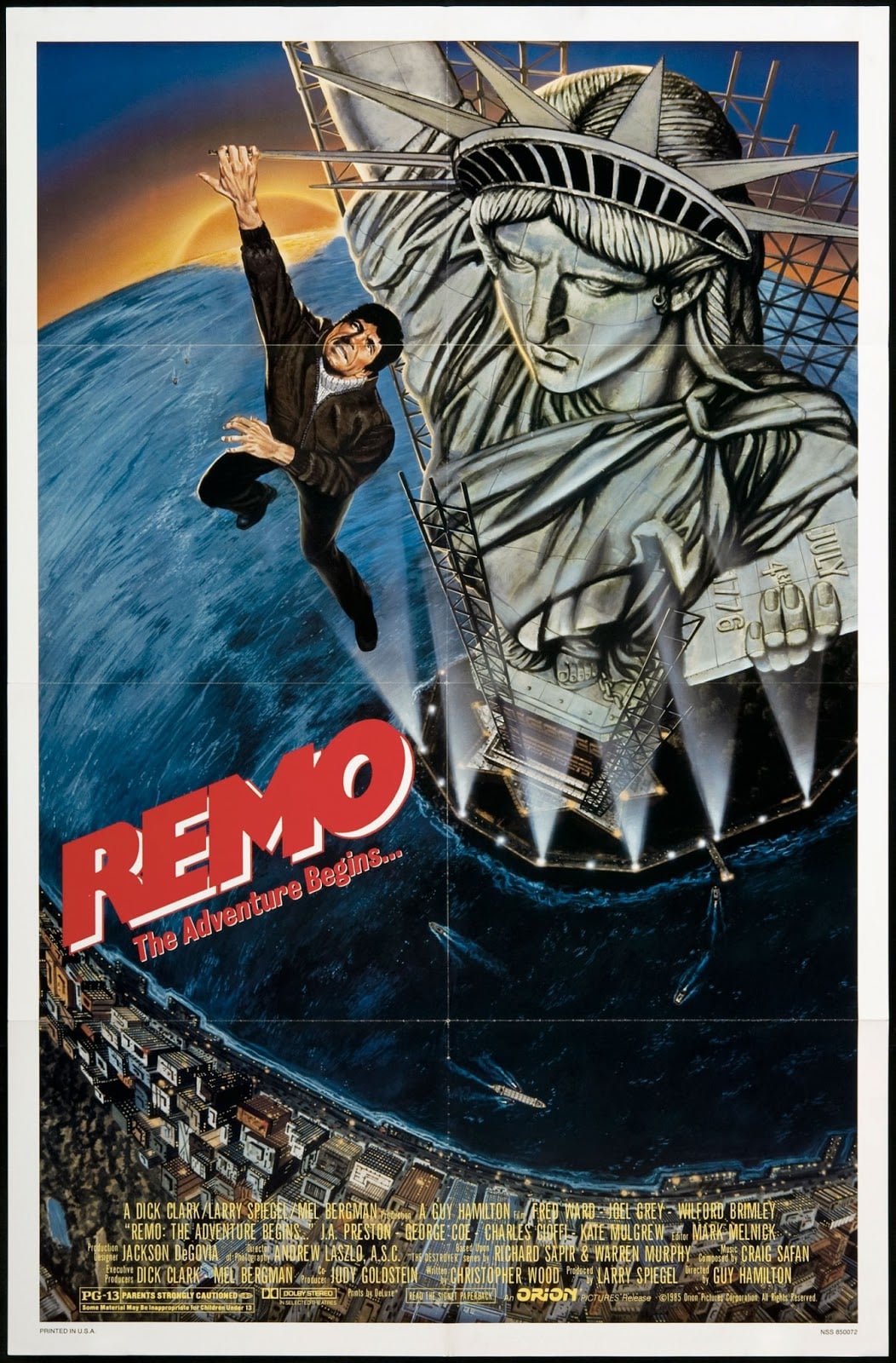 Remo Williams: The Adventure Begins - Cover