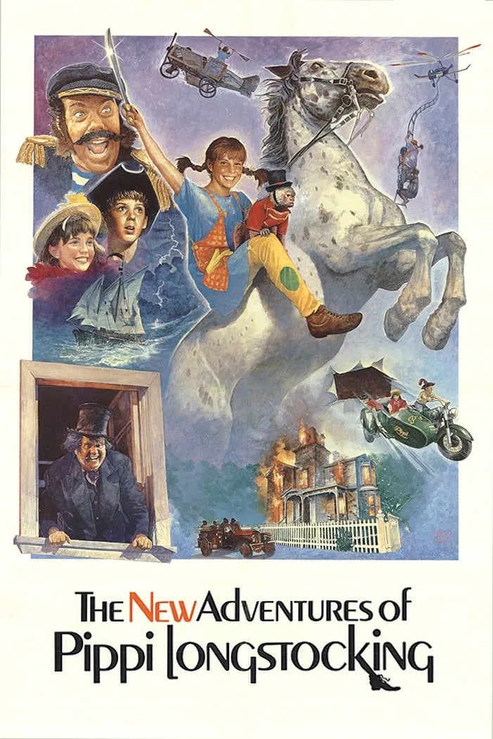 The New Adventures of Pippi Longstocking - Cover