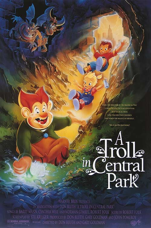 A Troll in Central Park - Cover