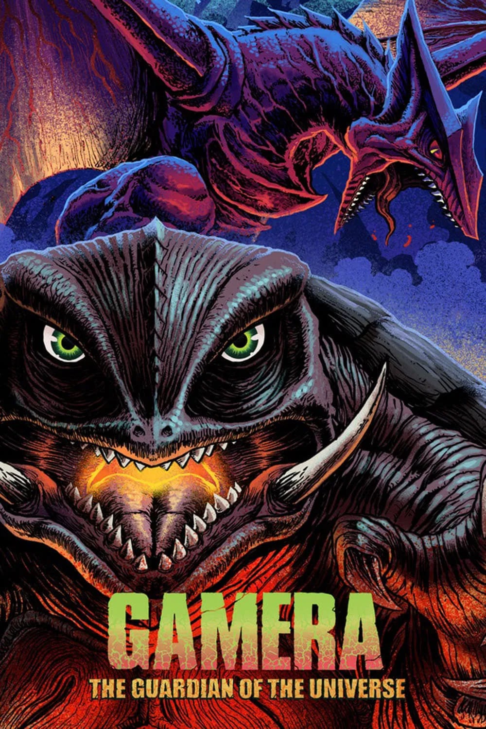 Gamera: Guardian of the Universe - Cover