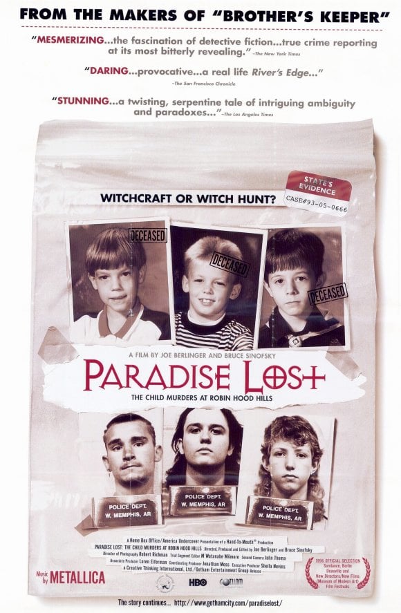 Paradise Lost: The Child Murders at Robin Hood Hills - Cover