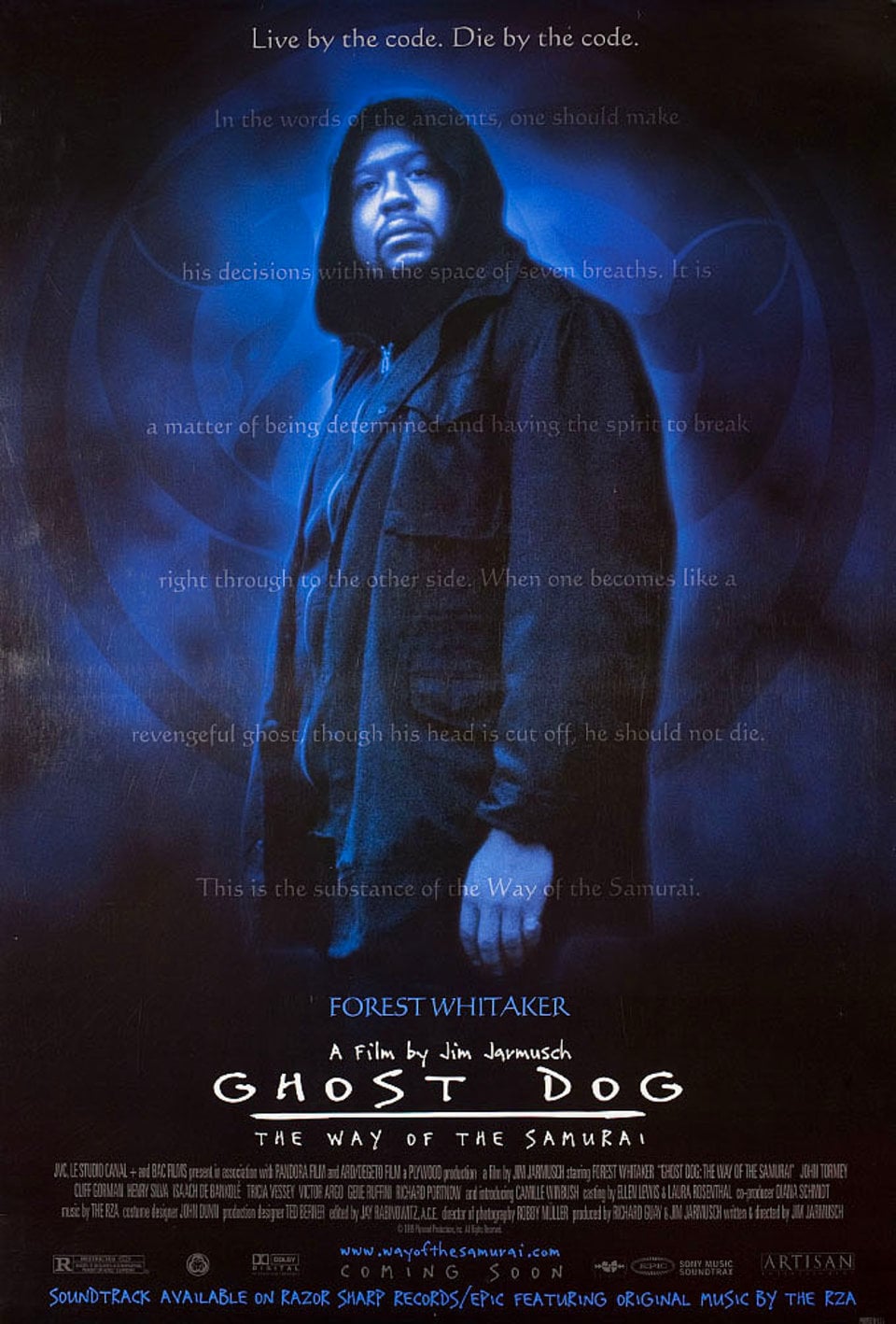 Ghost Dog: The Way of the Samurai - Cover