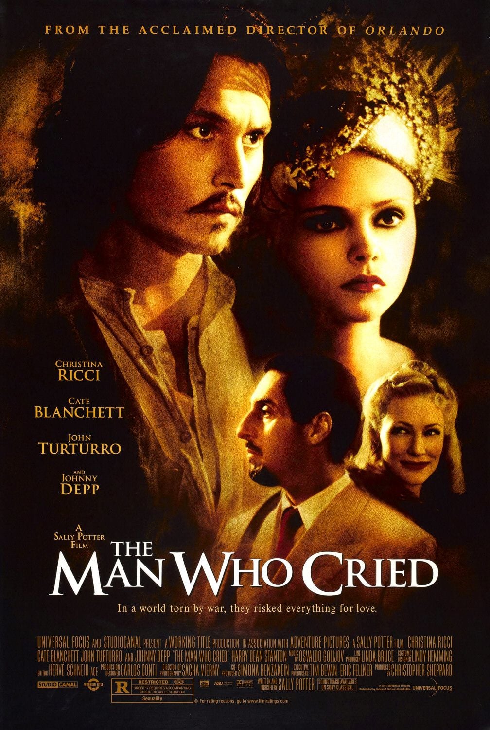 The Man Who Cried - Cover