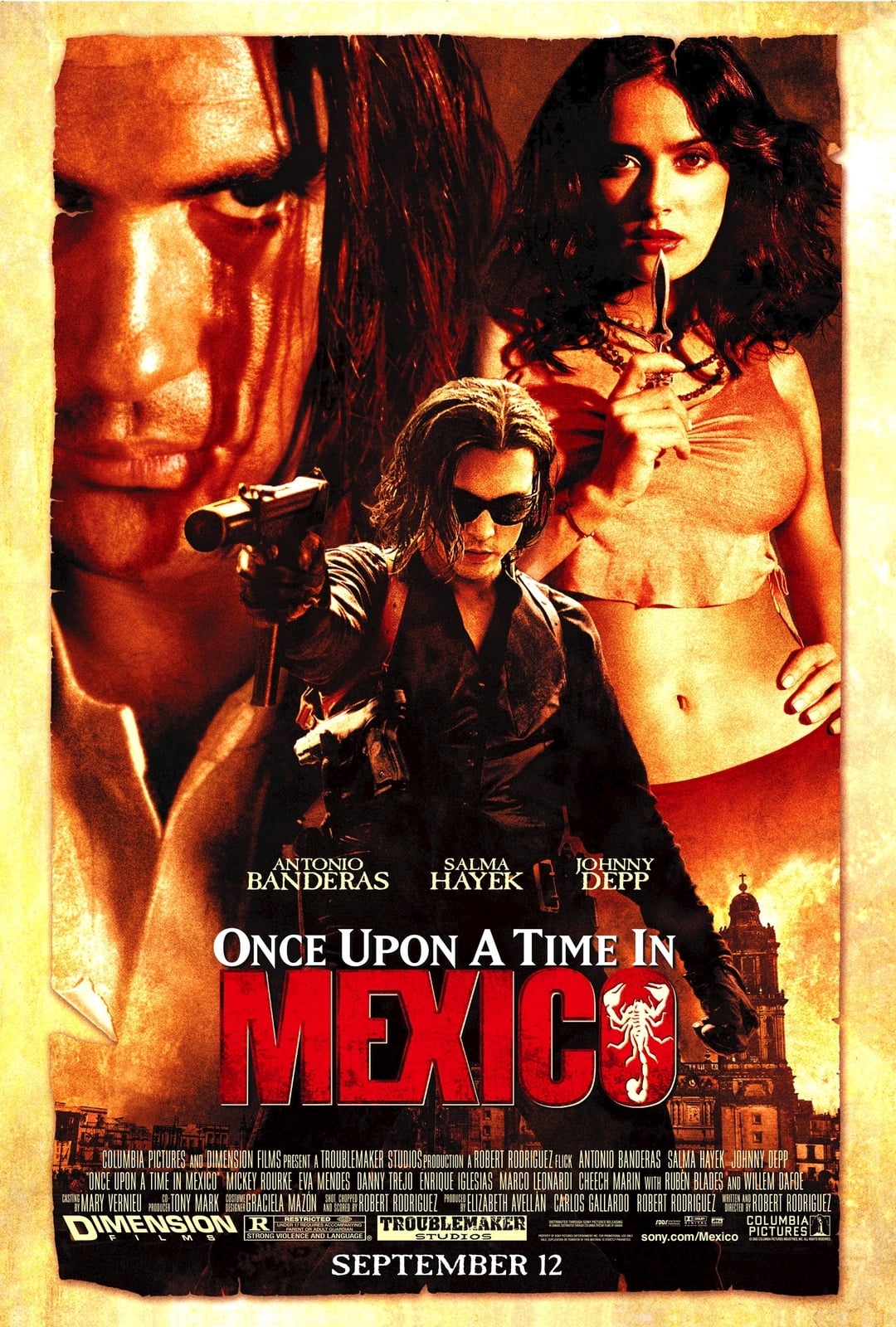 Once Upon a Time in Mexico - Cover