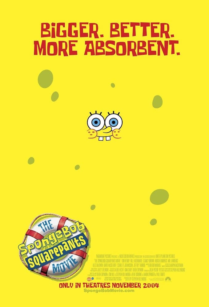 The SpongeBob SquarePants Movie - Cover
