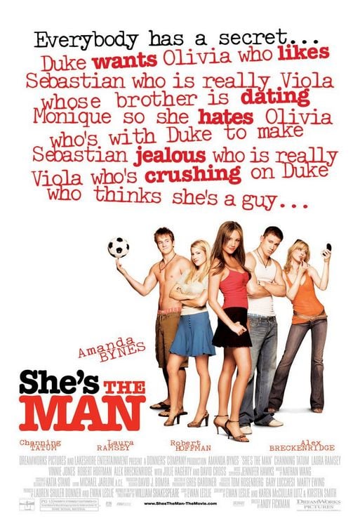 She's the Man - Cover