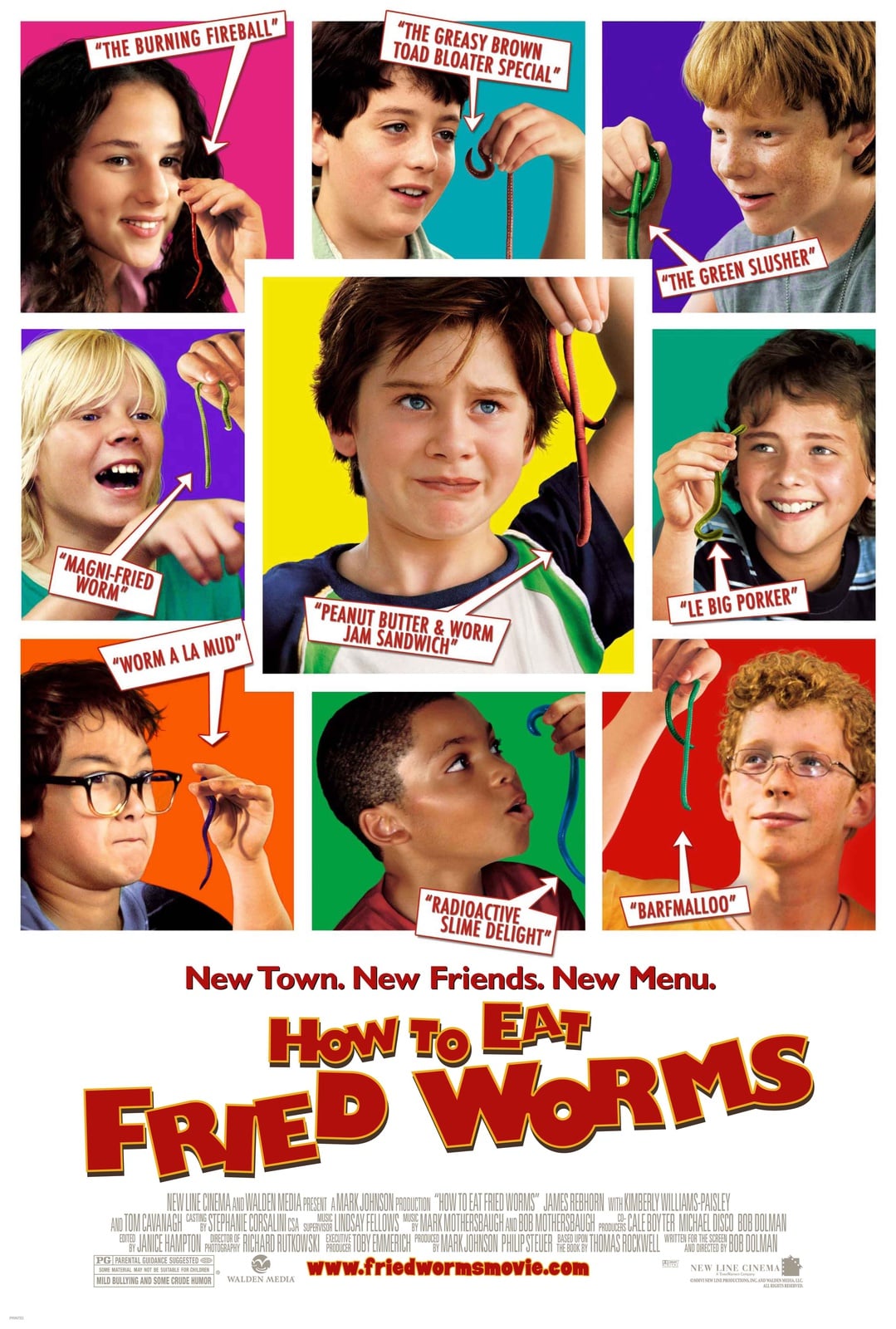 How to Eat Fried Worms - Cover