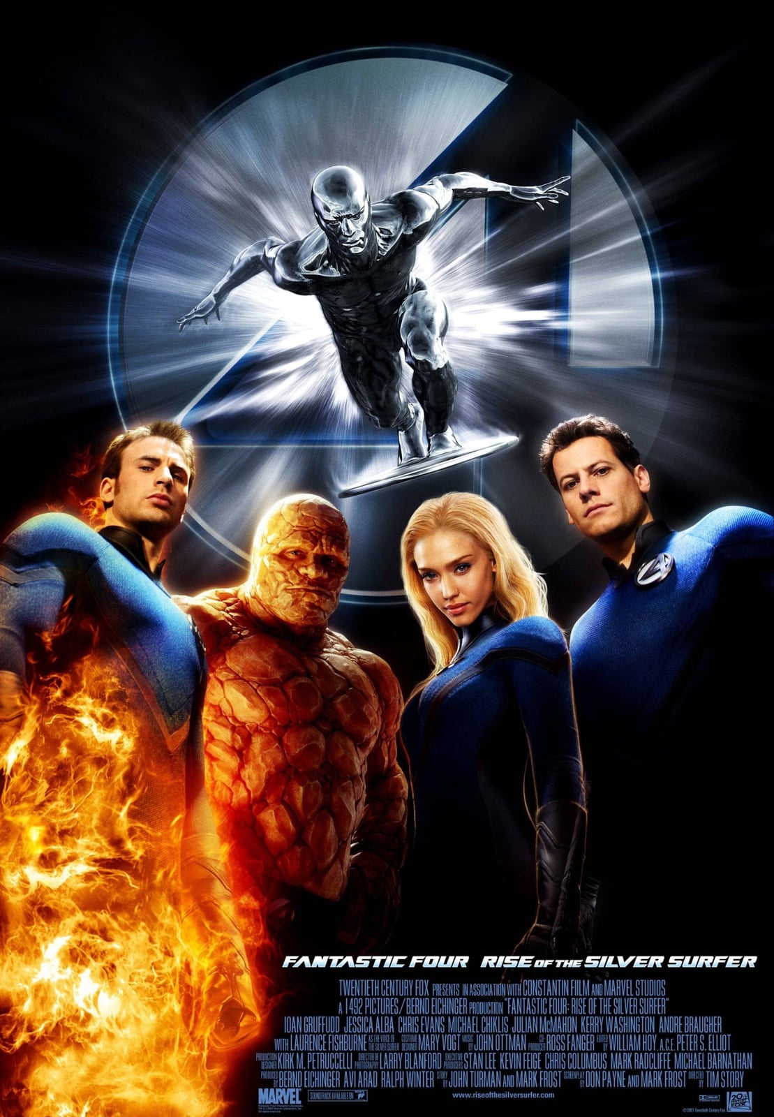 Fantastic Four: Rise of the Silver Surfer - Cover