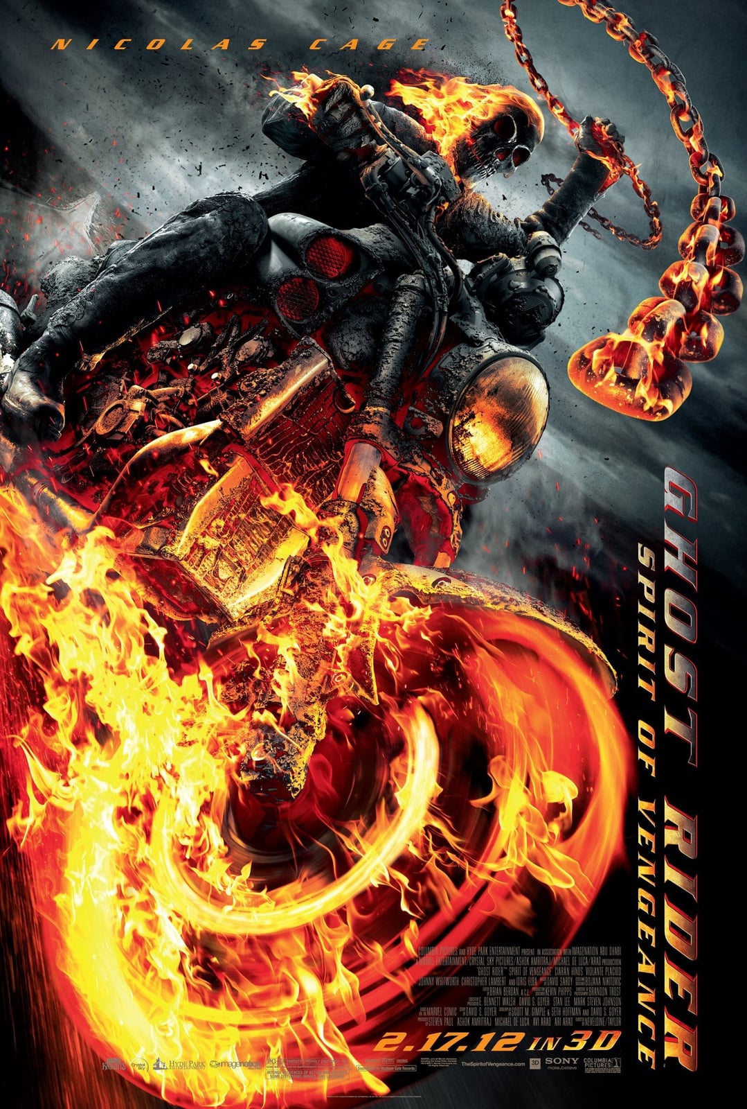 Ghost Rider: Spirit of Vengeance - Cover