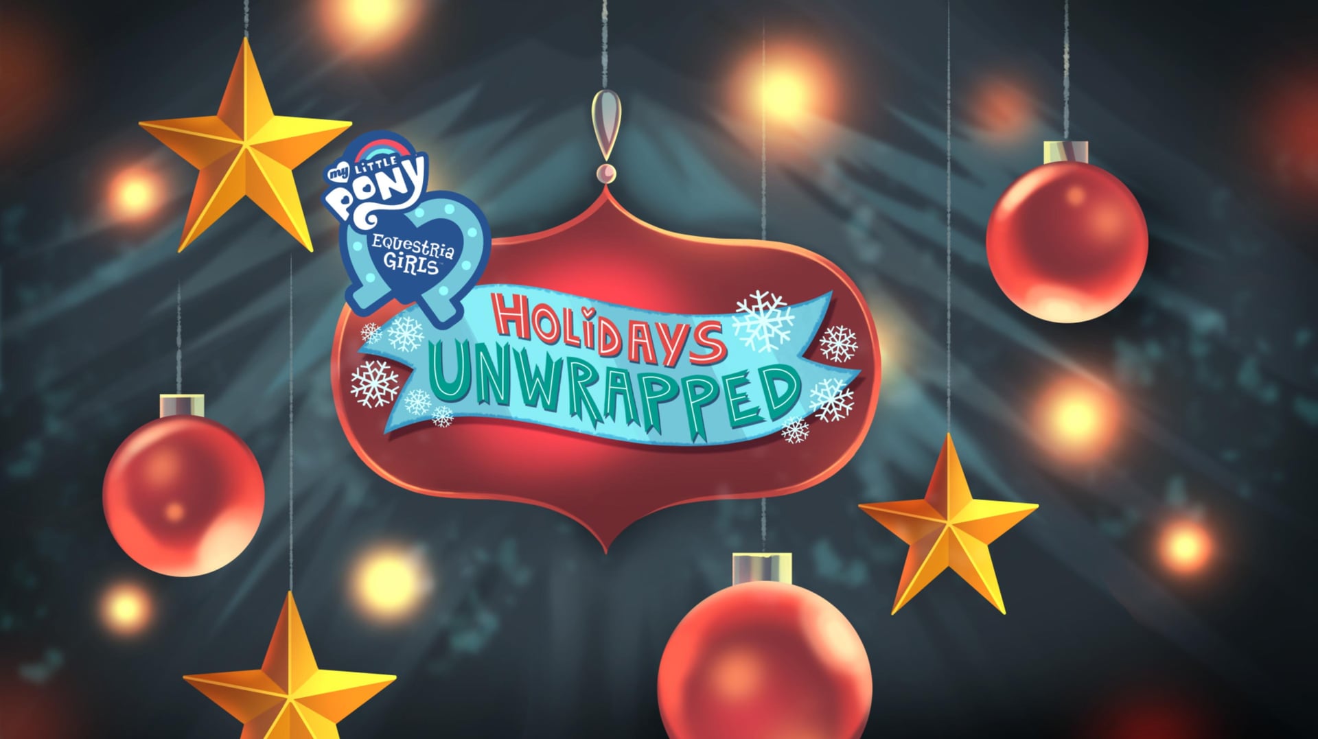 My Little Pony: Equestria Girls - Holidays Unwrapped - Cover