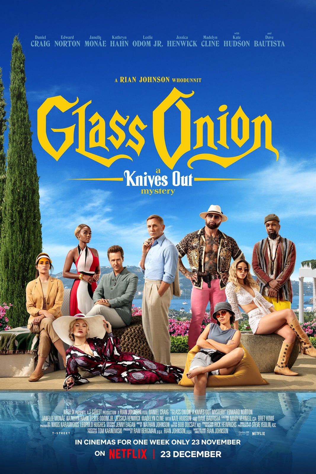Glass Onion: A Knives Out Mystery - Cover