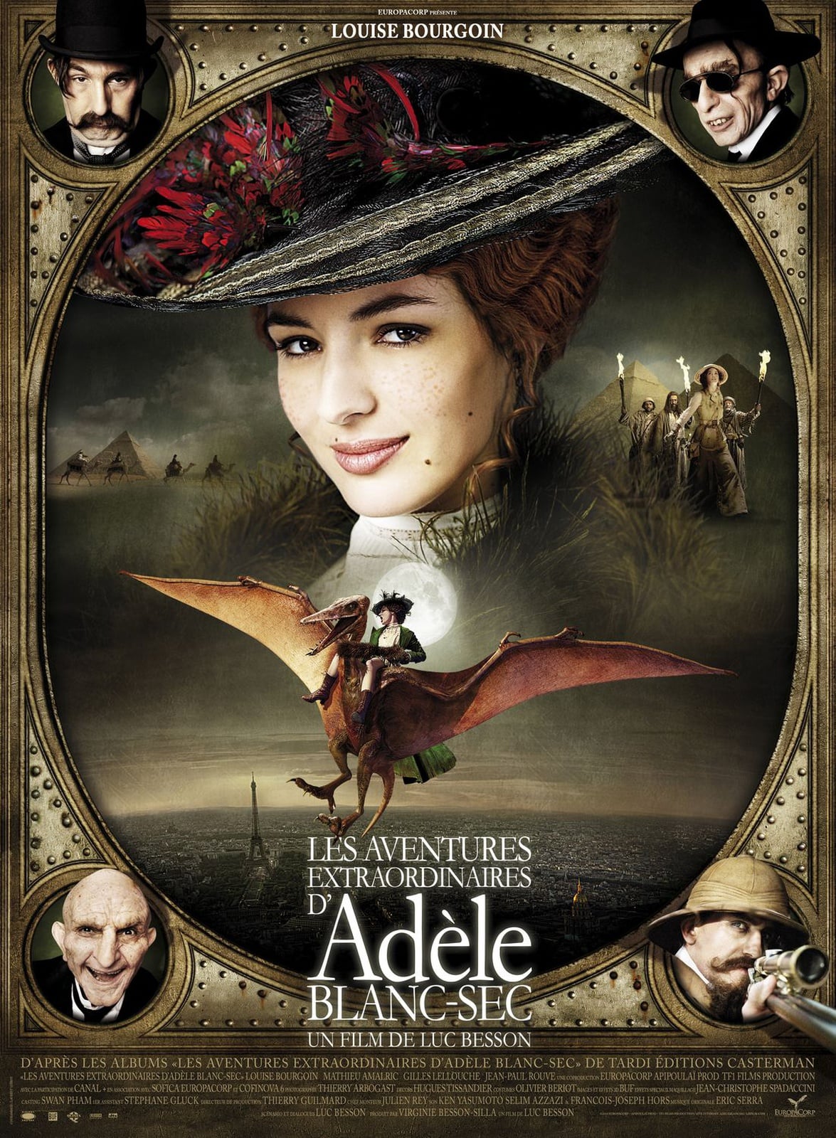 The Extraordinary Adventures of Adèle Blanc-Sec - Cover