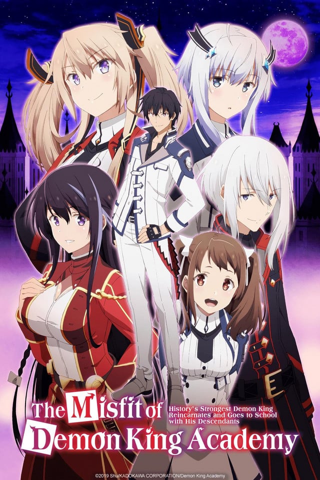 The Misfit of Demon King Academy - Cover
