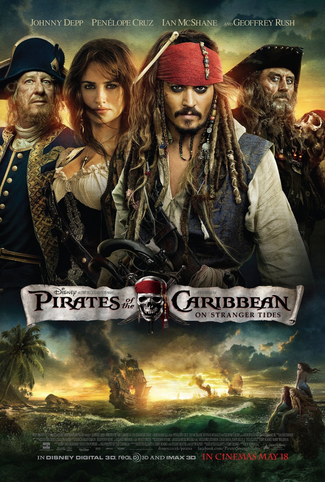 Pirates of the Caribbean: On Stranger Tides - Cover