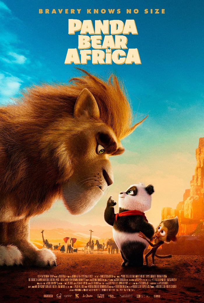 Panda Bear in Africa - Cover