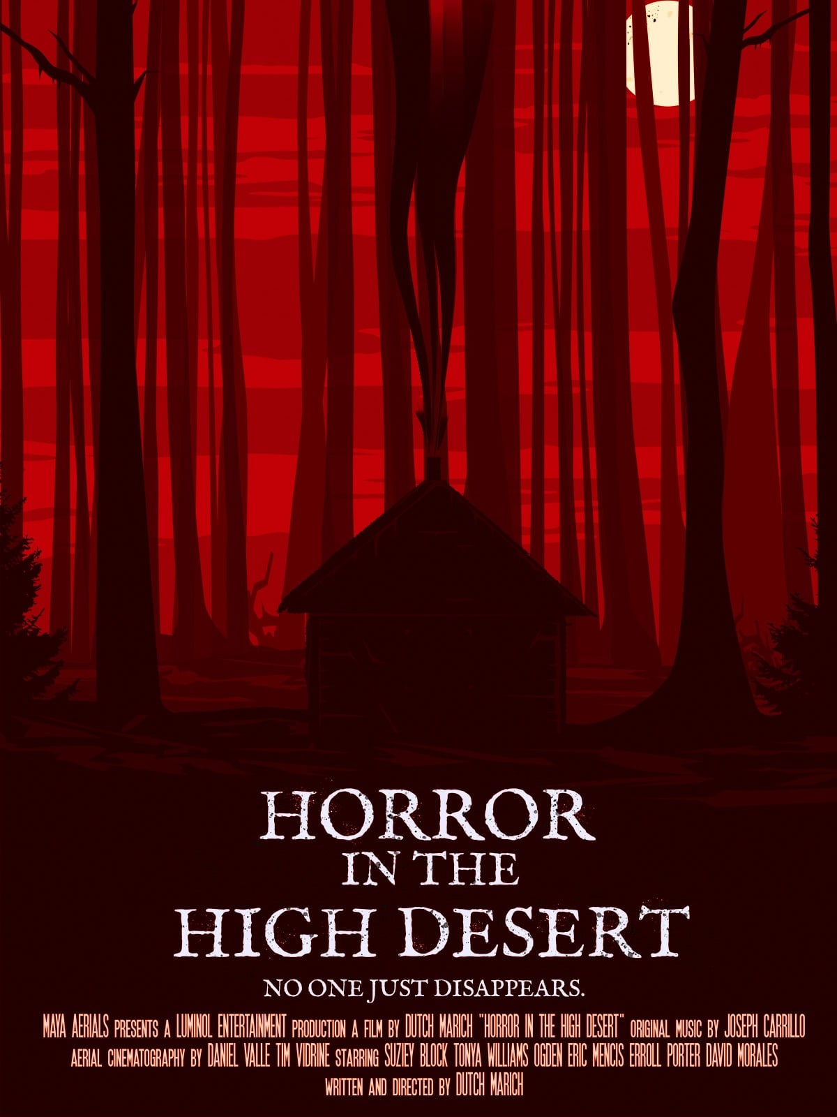 Horror in the High Desert - Cover