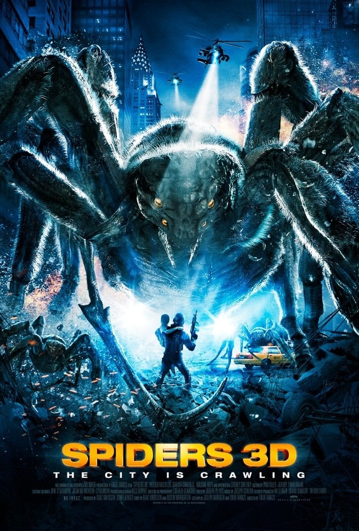Spiders 3D - Cover