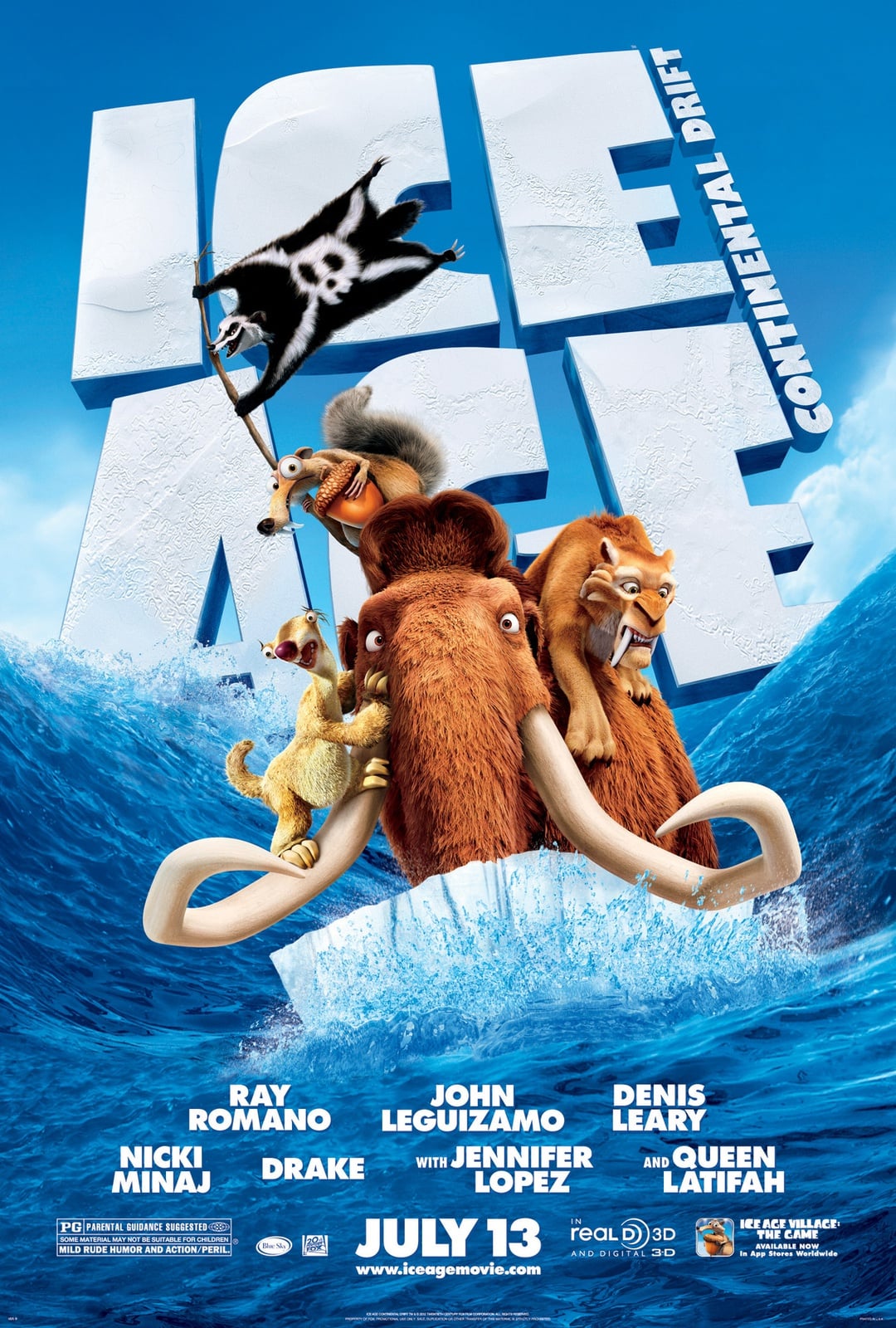 Ice Age: Continental Drift - Cover