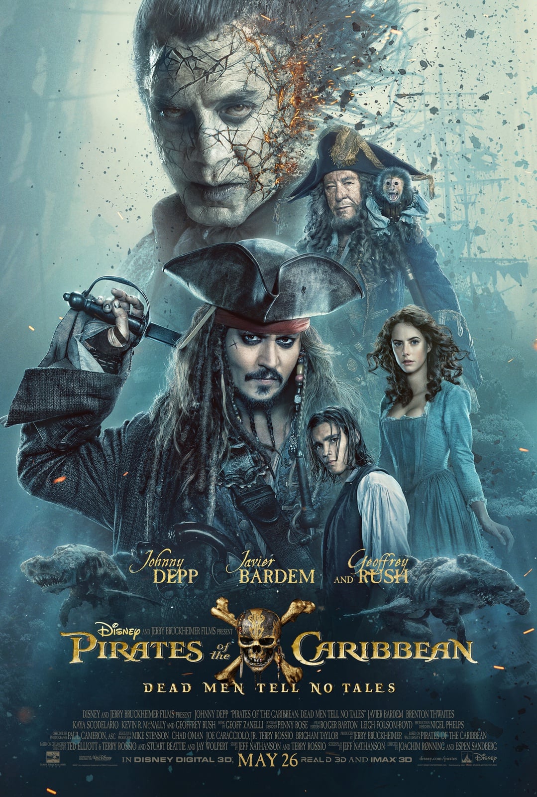 Pirates of the Caribbean: Dead Men Tell No Tales - Cover