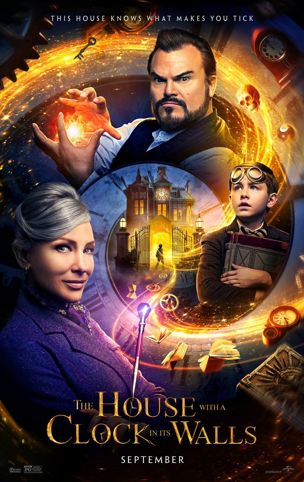 The House with a Clock in Its Walls - Cover