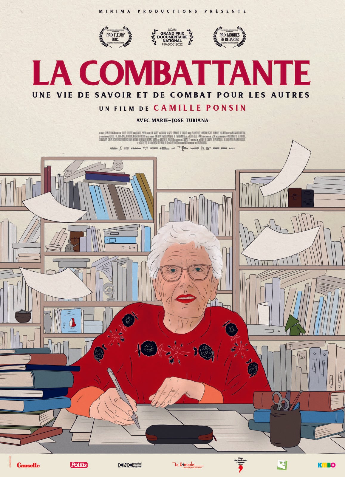 La combattante - Cover