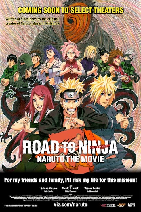 Road to Ninja: Naruto the Movie - Cover