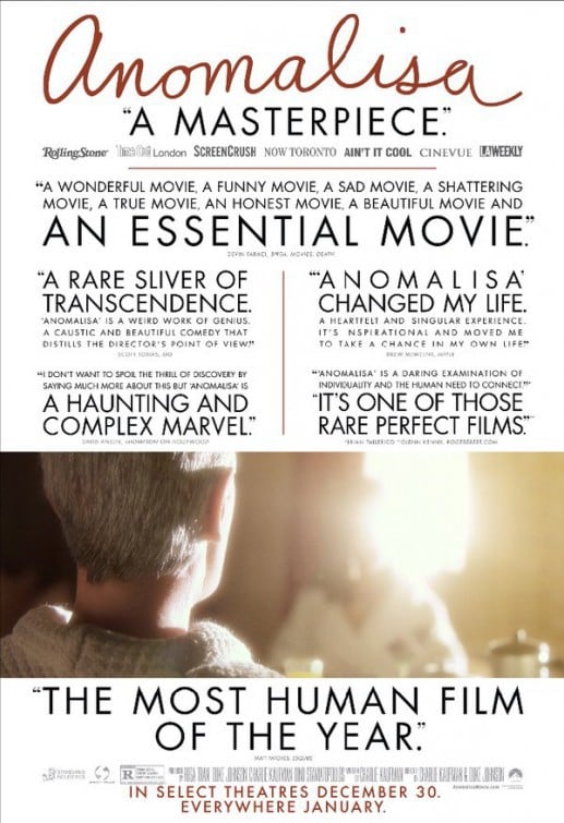 Anomalisa - Cover