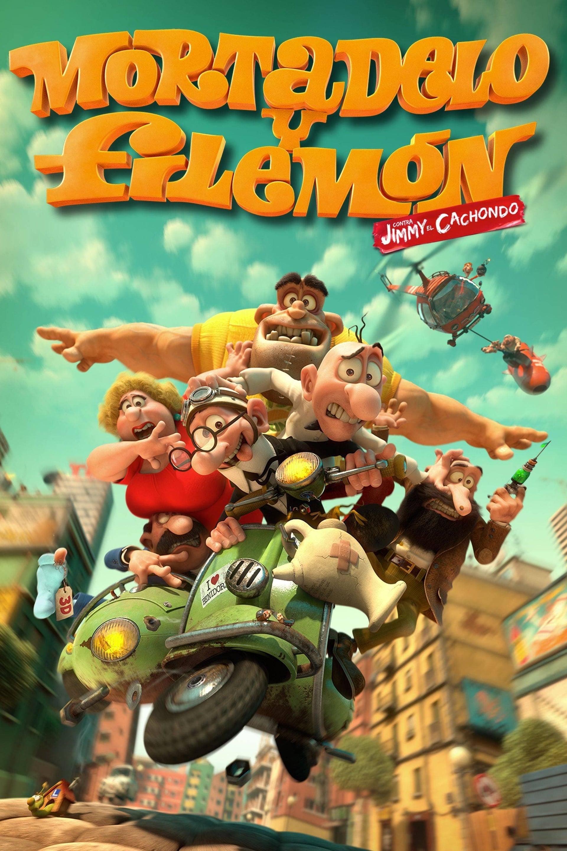 Mortadelo & Filemon: Mission Implausible - Cover