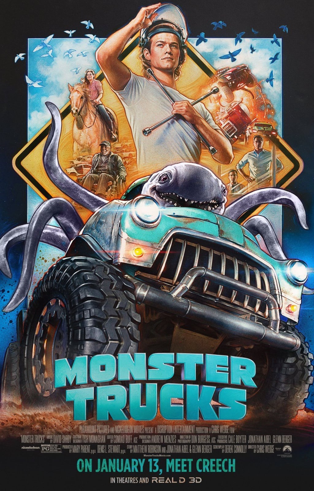 Monster Trucks - Cover