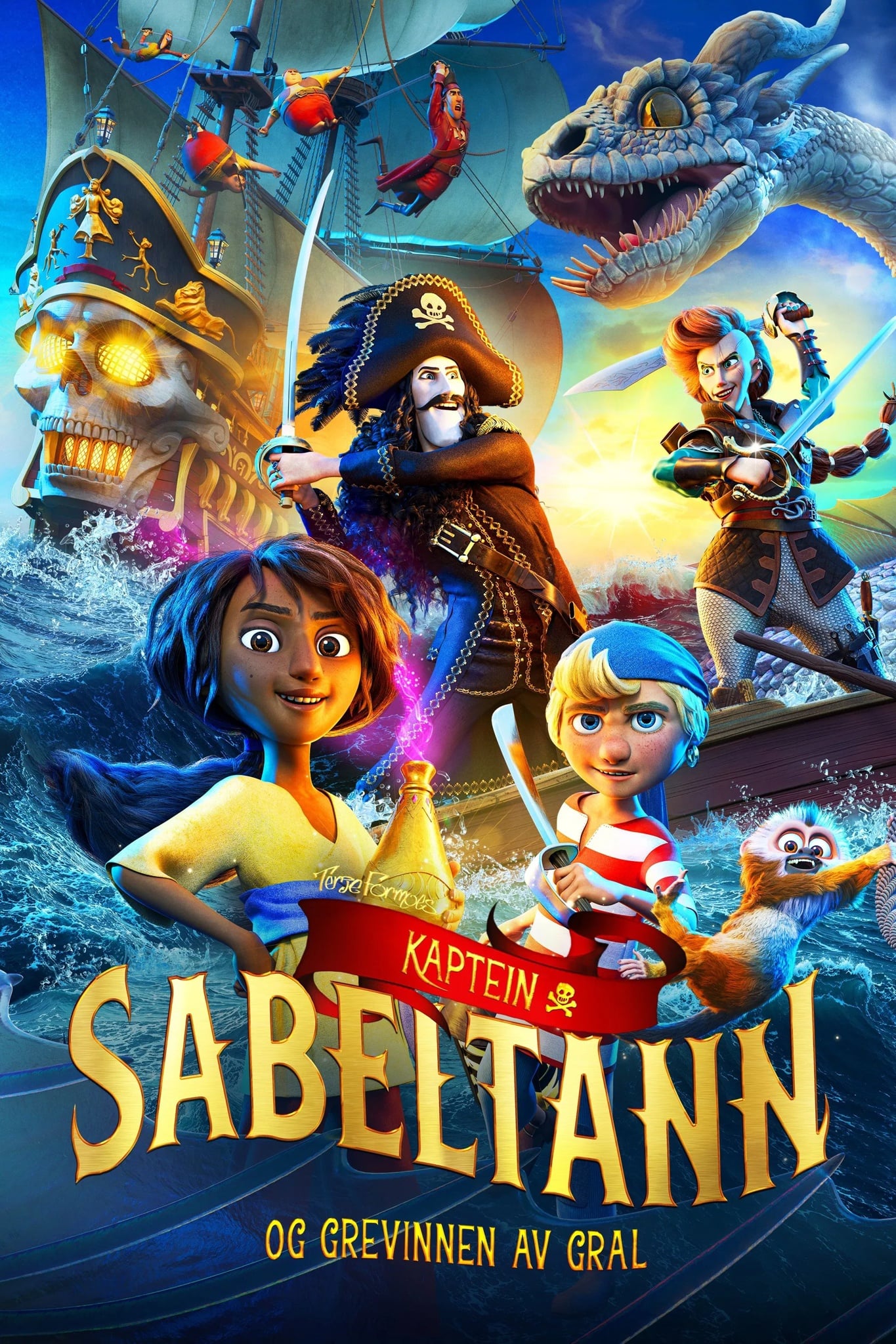 Captain Sabertooth and the Countess of Grel - Cover