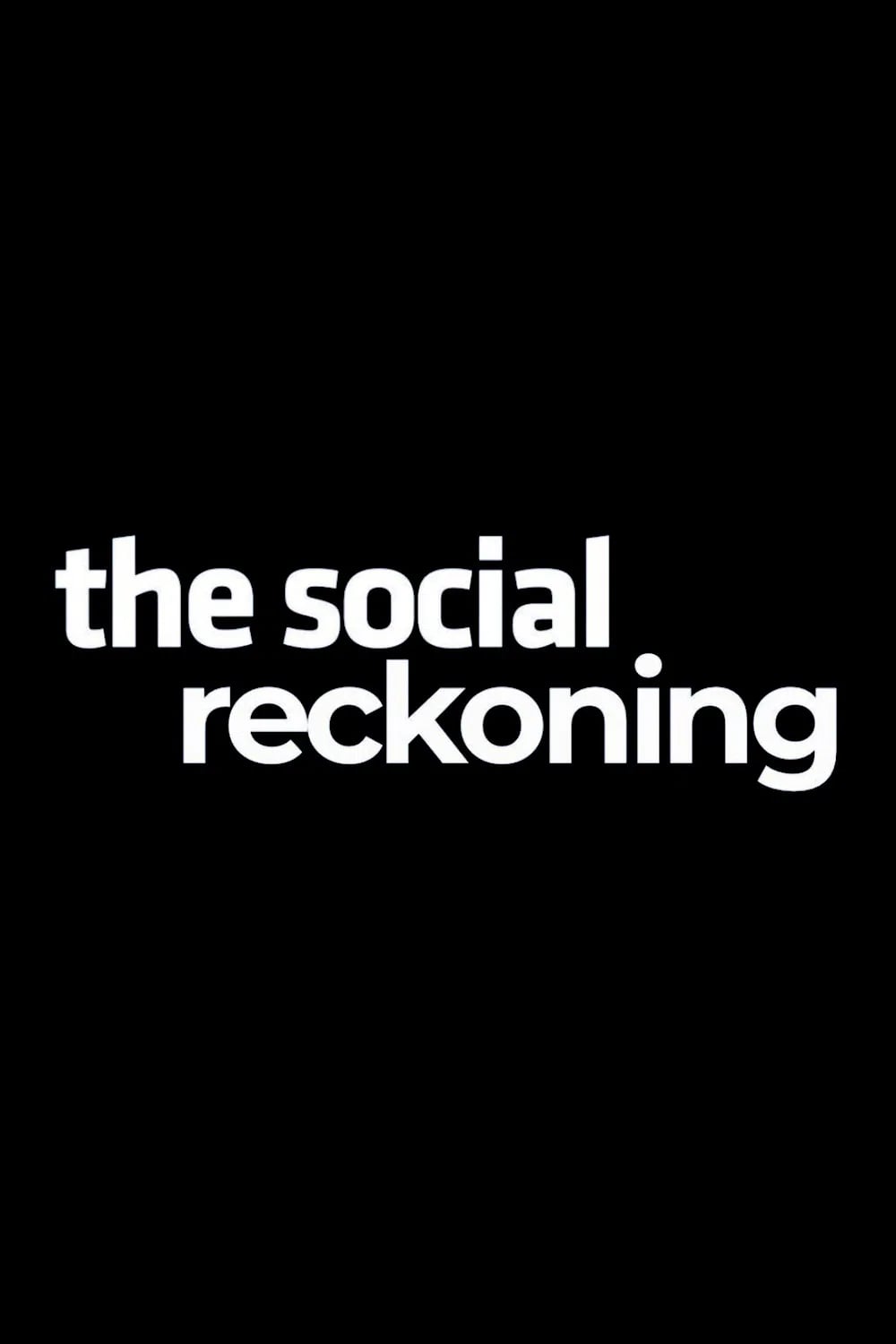 The Social Reckoning - Cover