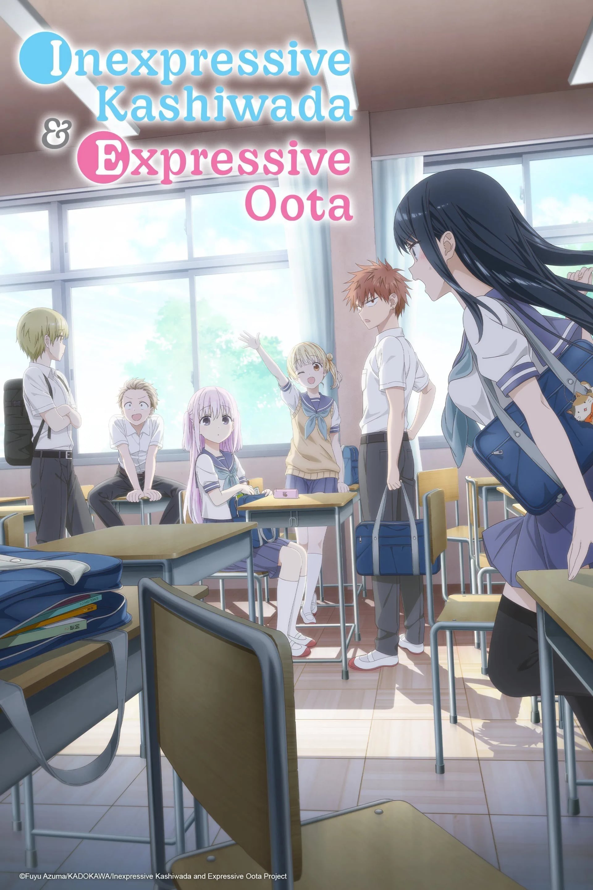 Inexpressive Kashiwada and Expressive Oota - Cover